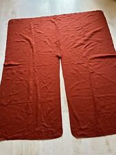 PONCHO--Wolle--orange rost--ONE SIZE---universell einsetzbar