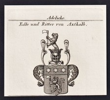 Ritter Axthalb - Wappen coat