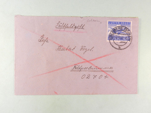 Reich luftfeldpostbrief - dt.,