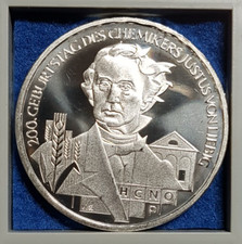 10 Euro Liebig 2003 Hamburg J Silber Bankfrisch