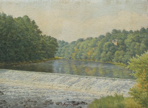 Fritz berger ölmalerei - fritz,