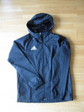 Regenjacke Adidas Fußball Gr. L 164 schwarz TOP***