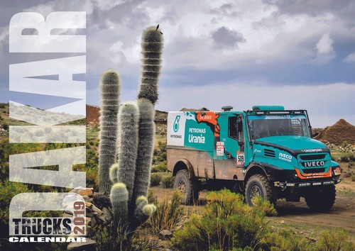 Dakar trucks kalender 2019 - dakar,