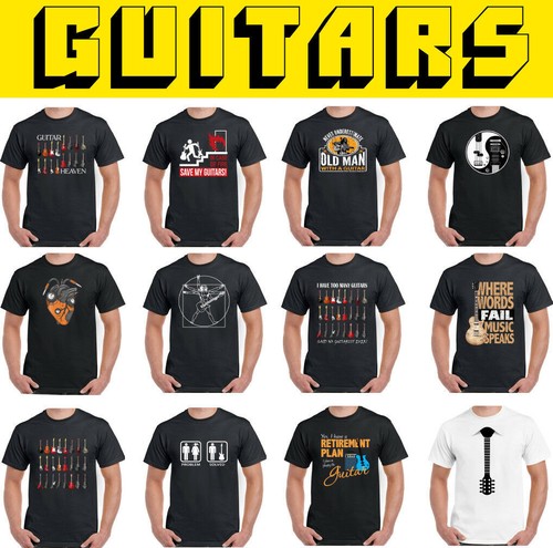 Gitarre shirt herren unisex - herren,
