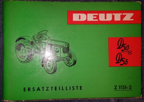 Deutz schlepper d50 d55 - schlepper,