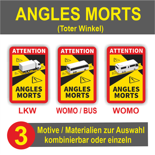 Angles morts toter winkel - angles,