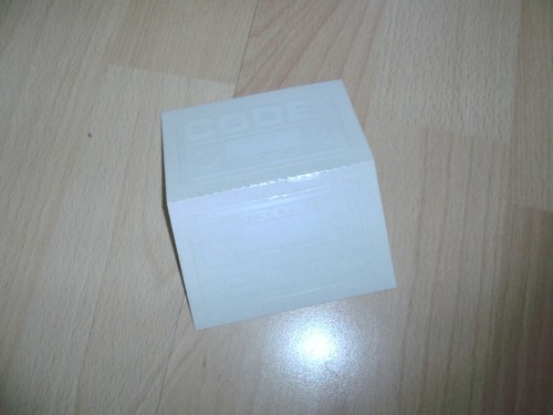Becker radio code aufkleber - radio,
