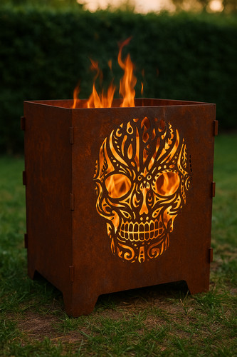 Feuerkorb totenkopf - feuerkorb,