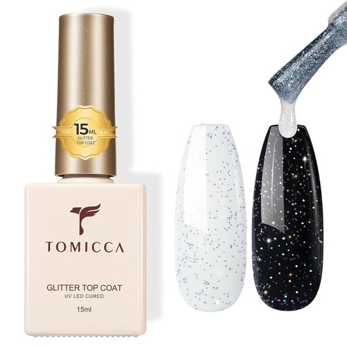 Glitzer top coat gel - top,