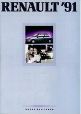 Auto_Prospekt_Renault Modelljahr 1991