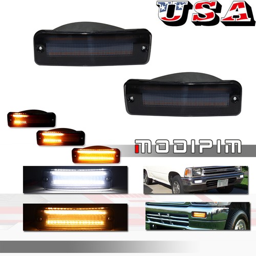 Smoke amber white led - smoke,