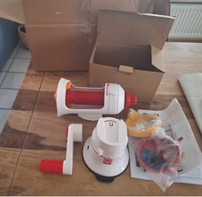 Tupperware Profi Chef Spiralwerk mit drei Aufsätzen. NEU!!! Versandkosten frei.