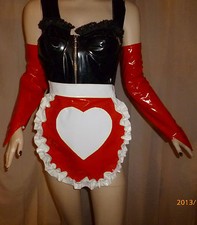 Lackschürze,Sissymaid,Adultba