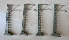 Märklin H0, 7021, 4 Stück Turmmast  gekürzt mit 4 Stück  Ausleger