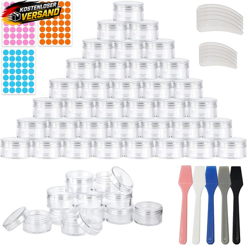 100 stück 3ml cremedosen mit - stück,