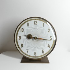 Vintage Kienzle Tischuhr Kaminuhr 1950er Jahre mit Widmung und Quartz Werk