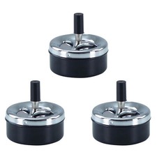 3er Set Drehaschenbecher