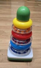 TOP Chicco Pyramide Bunt Stapelturm Motorik Lern Piramide Baby Spielzeug Ring