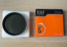 K&F Concept D-Serie Variabler Graufilter 82mm ND Filter ND8-2000 (3-11 Stop)