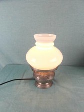 Tischlampe Jugendstil Zinn Verziert Lampe Frieling Öllampe Elektrisch Zier o13c7