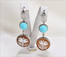 Ohrringe Aus 925er Silber Mit