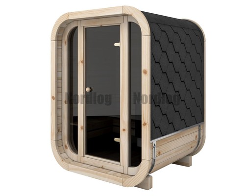 Nordlog mini balkonsauna 5 - mini-balkonsauna,