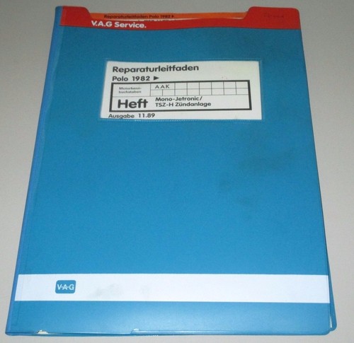 Werkstatthandbuch polo ii - werkstatthandbuch, vw