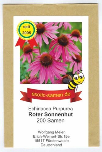 Roter sonnenhut echinacea - -,