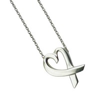 Tiffany & Co. Loving Heart Halskette Silber 925 Paloma Picasso