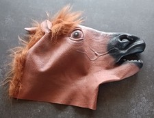 Faschingsmaske Pferdekopf