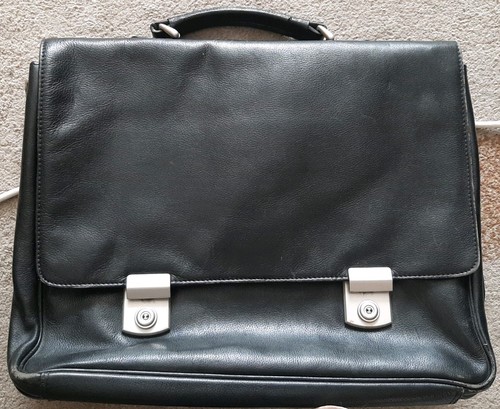 Aktentasche echtes leder - echtes,