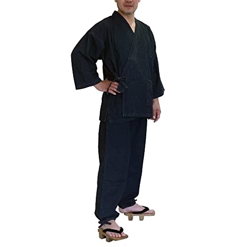 Swingplus herren denim kimono - denim,