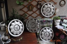 4× Original Mercedes Benz Radkappe A KLASSE W168 15 Zoll A1684010424