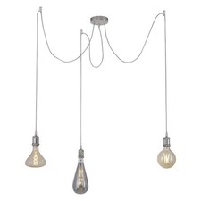 Pendelleuchte Stahl max. 3 x