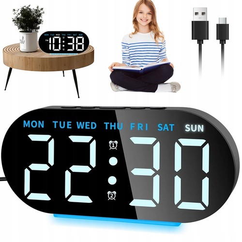 Digitaler led wecker mit - led,