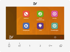 EV-7G-WS 7" Monitor in Weiß