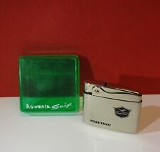 Altes ROWENTA SNIP Benzinfeuerzeug Lighter LUFTHANSA SENATOR Brennt!