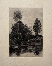 Radierung Walter Leistikow