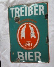 Original Emailschild "Treiber Bier Oggersheim"