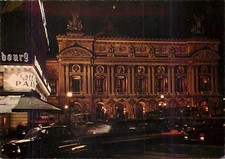 AK - Paris - L-Opéra - Café de la Paix - Nachtansicht