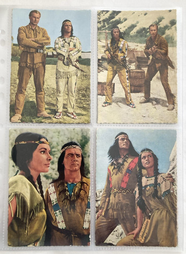 Postkarten winnetou old - postkarten, winnetou,