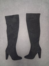 Stiefel Damen Größe 40 von PS Poelman schwarz Kunstwildleder