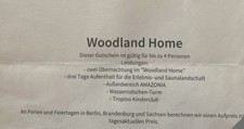 Tropical Islands Woodland Home ⭐️2x Übernachtung ⭐️ 4 Personen⭐️31.12.2025