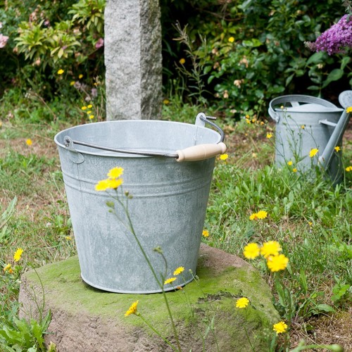 Dekorativer eimer blecheimer - dekorativer,