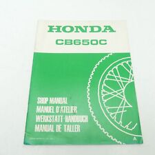Original Honda CB 650 C Werkstatthandbuch Zusatz Reparaturanleitung C3013
