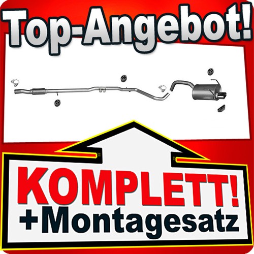 Auspuff für fiat 500 500c - auspuff,