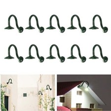 10Stk. Spur H0 1:87 Modell LED Laternenlampen Beleuchtung Wandleuchten