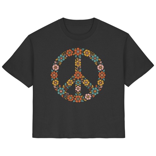 Peace zeichen shirt damen - zeichen,