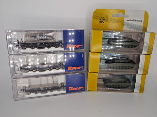 Roco 24027 flachwagen set - 24027,