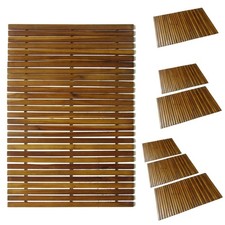 1-3 Stk. Badvorleger Holz